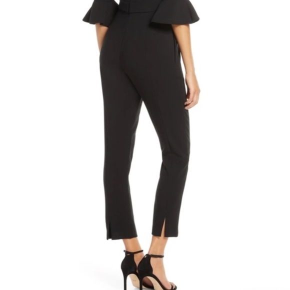 Like New Black Halo Brooklyn Jumpsuit - Size 4 - Picture 8 of 11